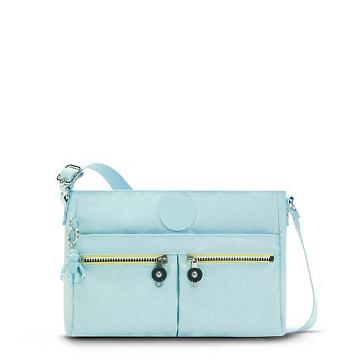 Kipling New Angie Mode Crossbody Taske Mintgrønne | DK 1190RV